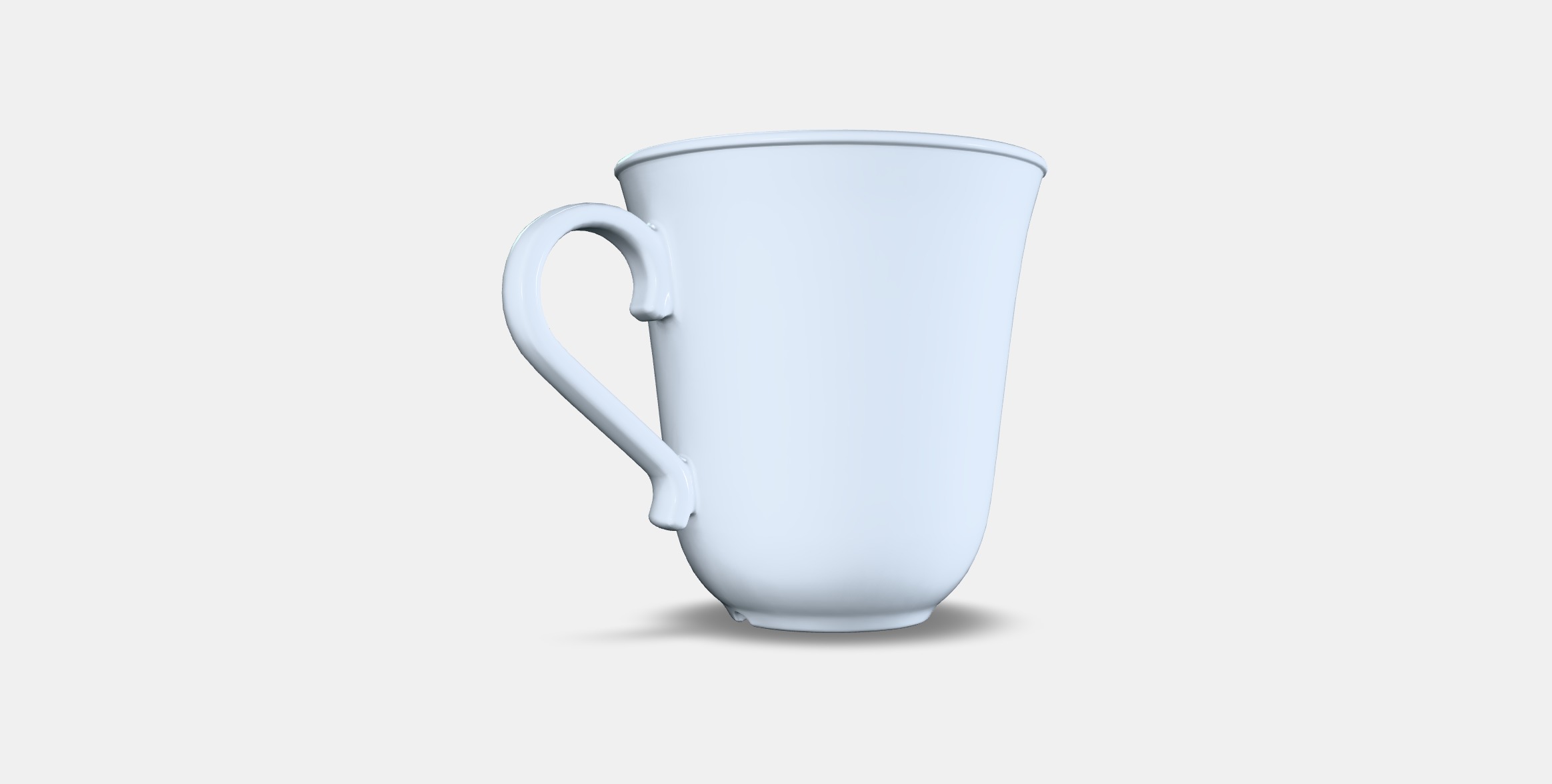 UPPLAGA Mug Low-poly 3D model_16