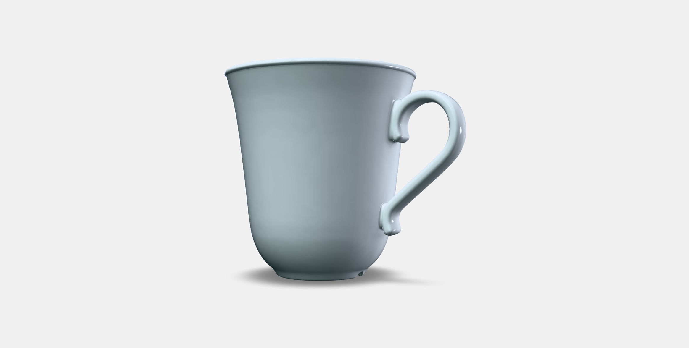UPPLAGA Mug Low-poly 3D model_12