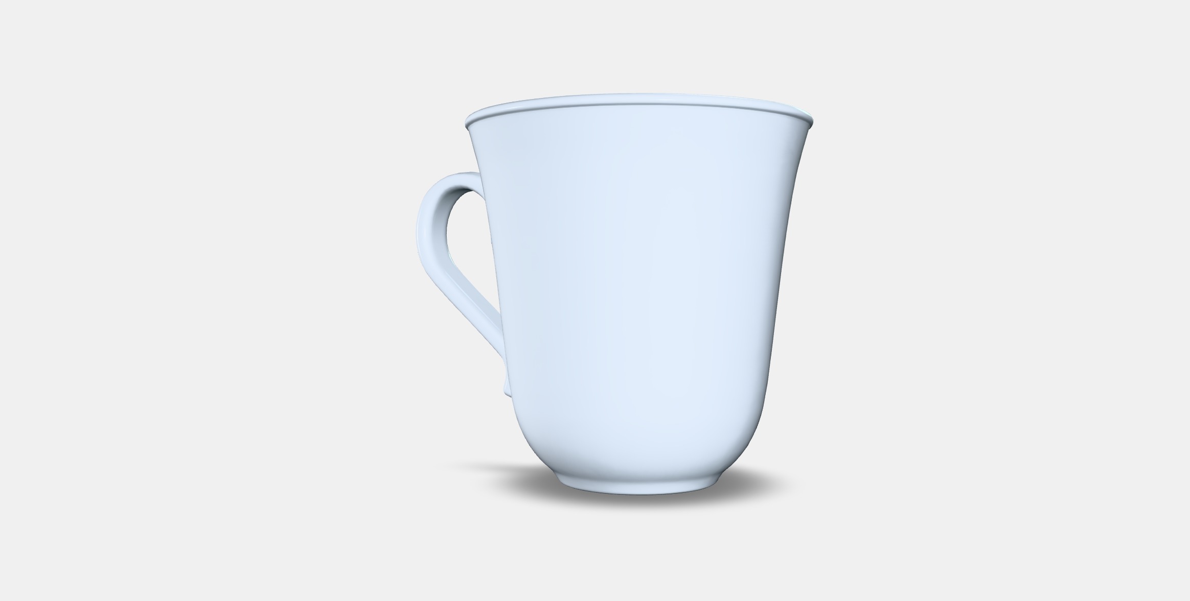 UPPLAGA Mug Low-poly 3D model_5
