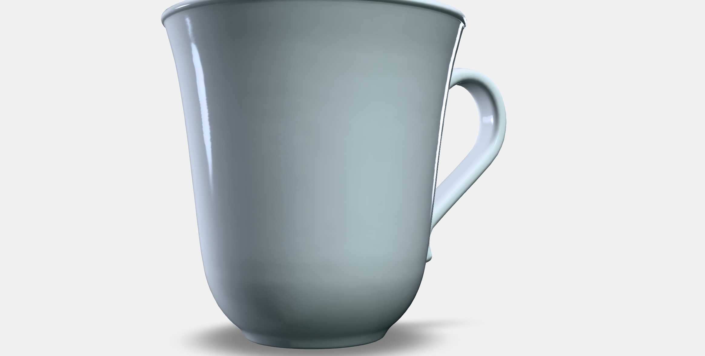 UPPLAGA Mug Low-poly 3D model_9