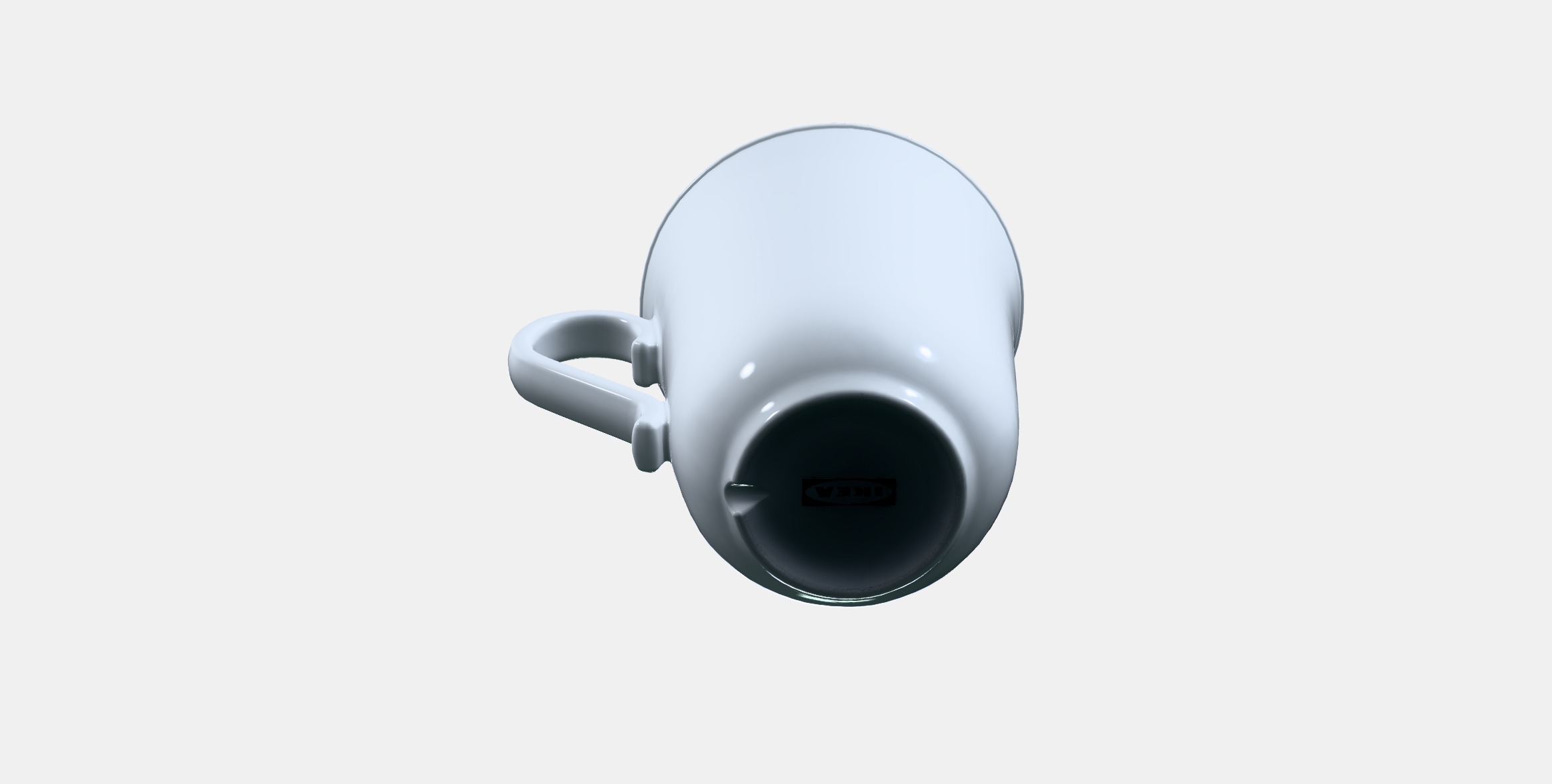 UPPLAGA Mug Low-poly 3D model_7