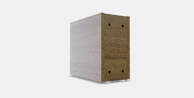 VADHOLMA Open storage 1 Low-poly 3D model