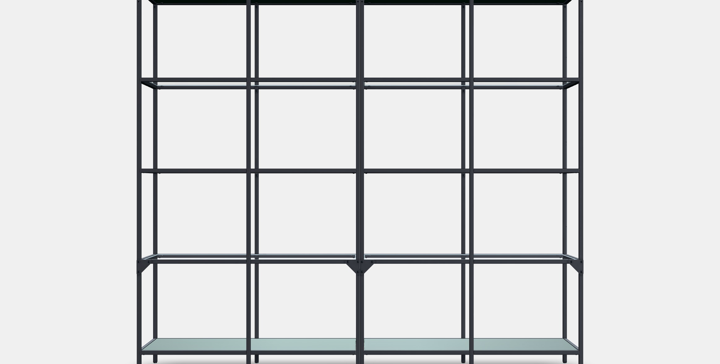 VITTSJO Storage combination 1 Low-poly 3D model_15