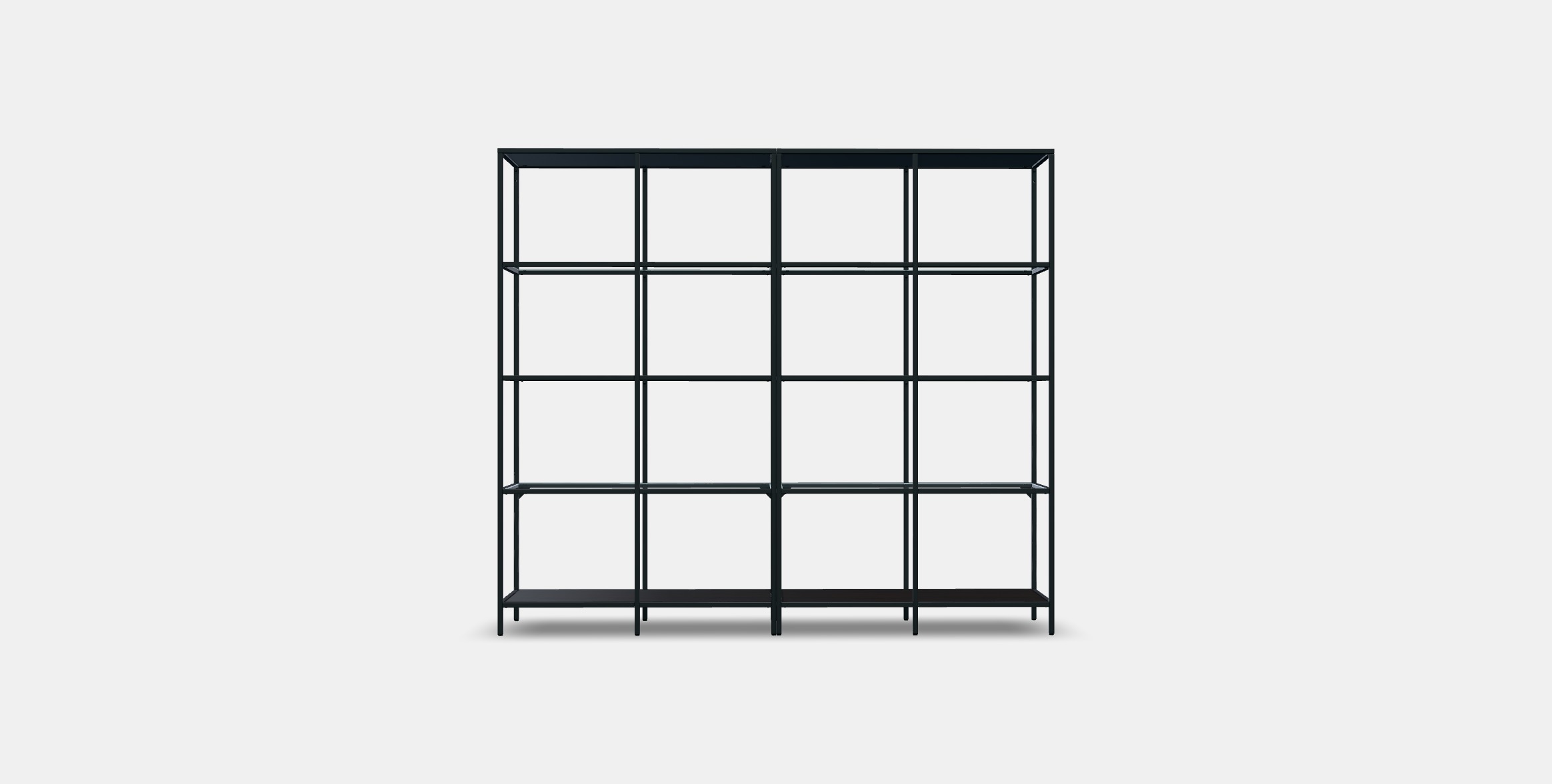 VITTSJO Storage combination 1 Low-poly 3D model_10