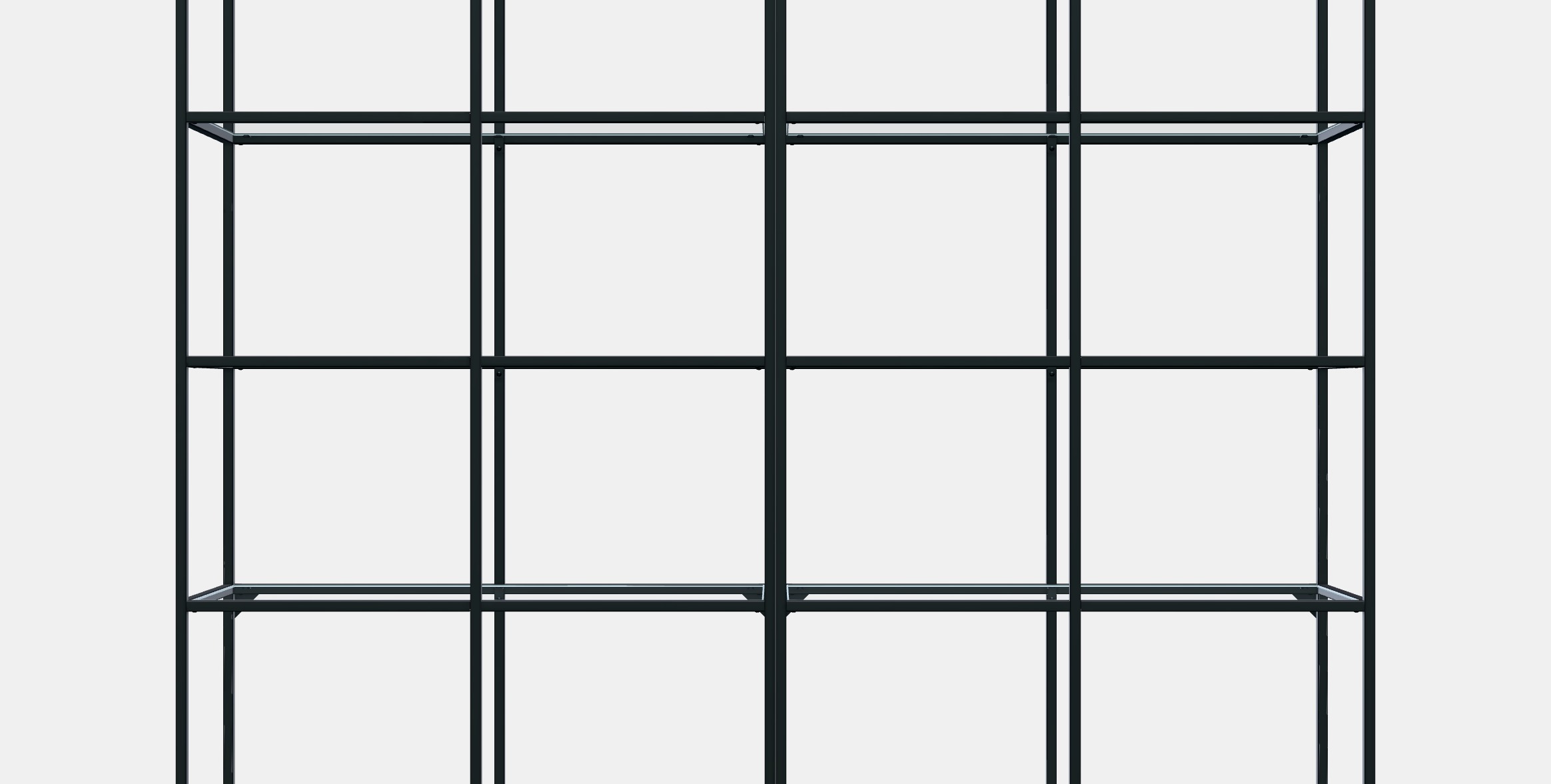 VITTSJO Storage combination 1 Low-poly 3D model_11