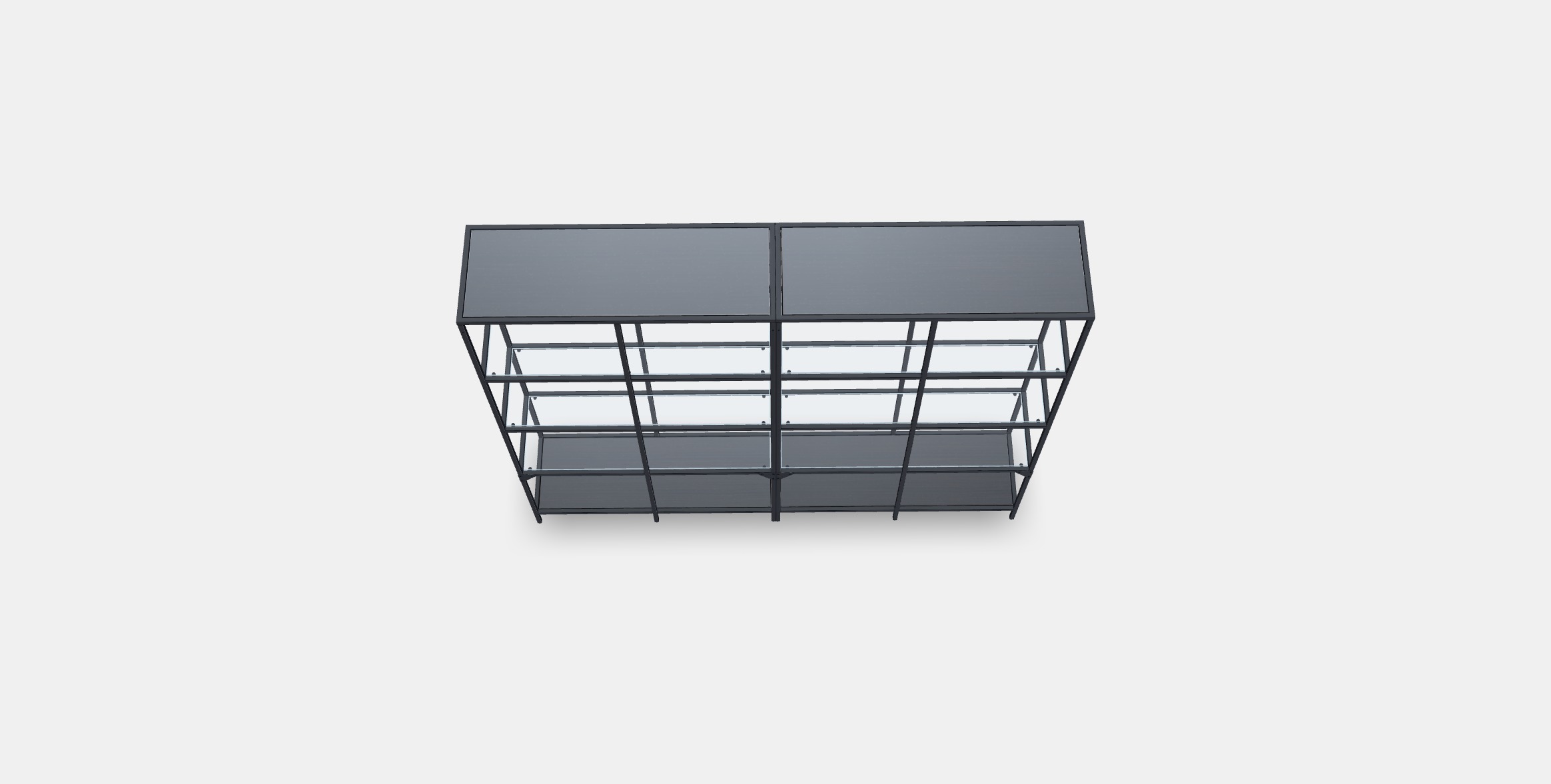 VITTSJO Storage combination 1 Low-poly 3D model_3