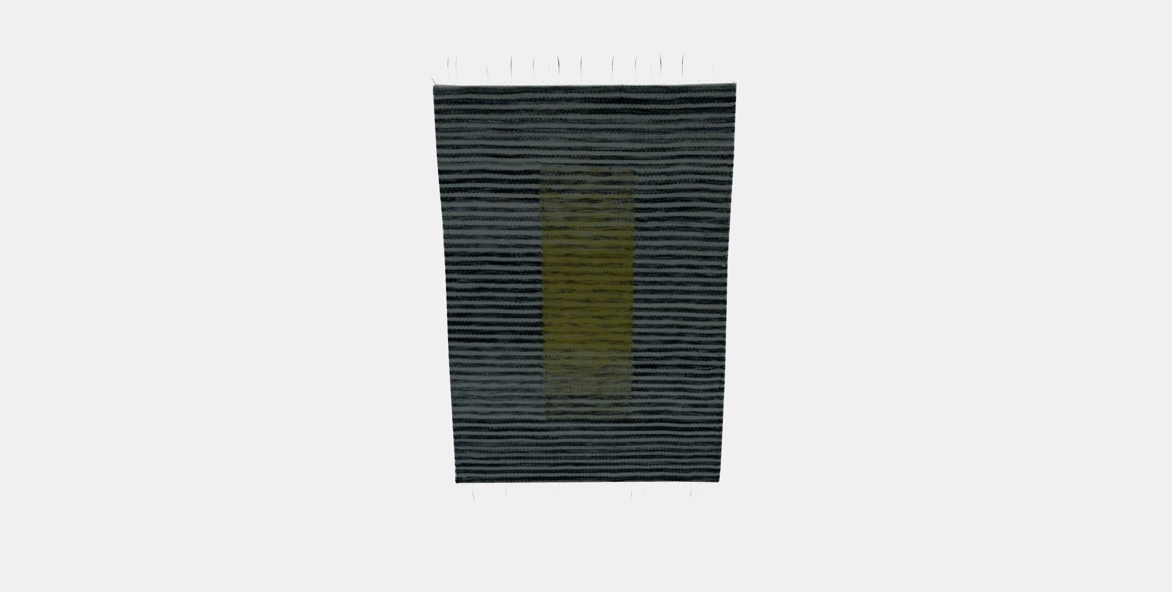 SJOTATEL Rug flatwoven Low-poly 3D model_7