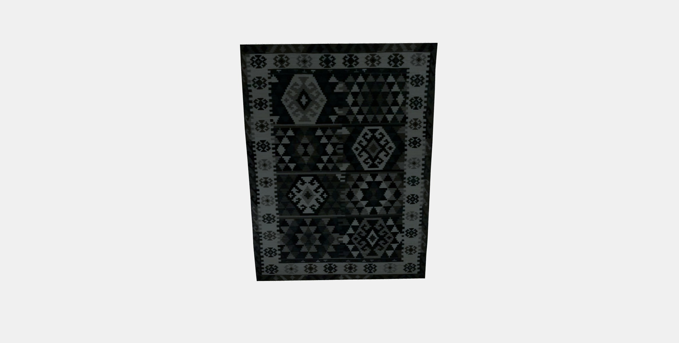 DVARGVETEN Rug Low-poly 3D model_6