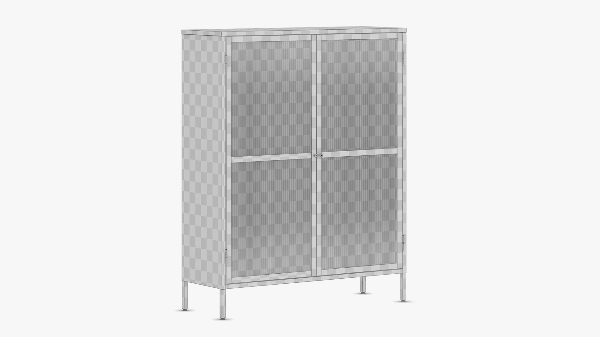 BJORN sideboard H140 3D model_5