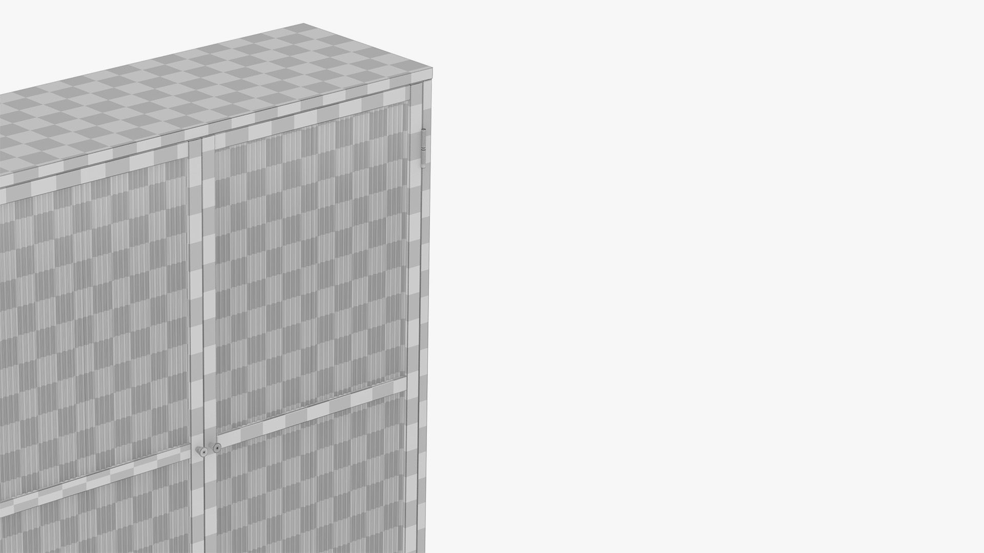 BJORN sideboard H140 3D model_6