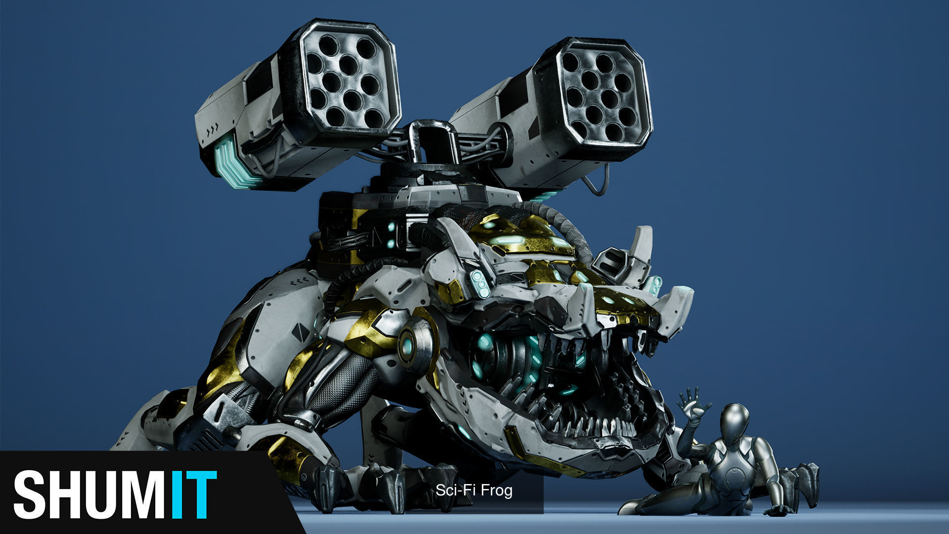 Sci-Fi Boss Pack 3D Model Collection_13