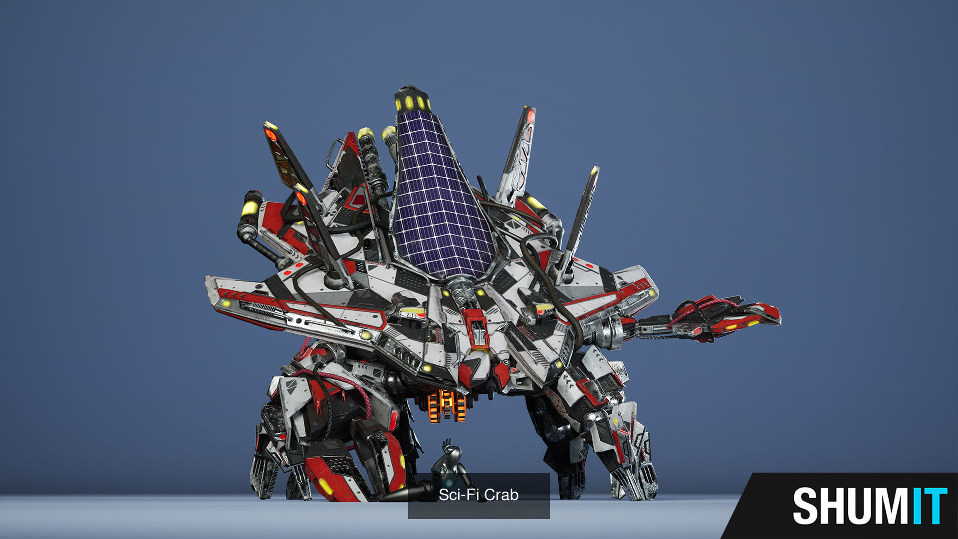 Sci-Fi Boss Pack 3D Model Collection_9