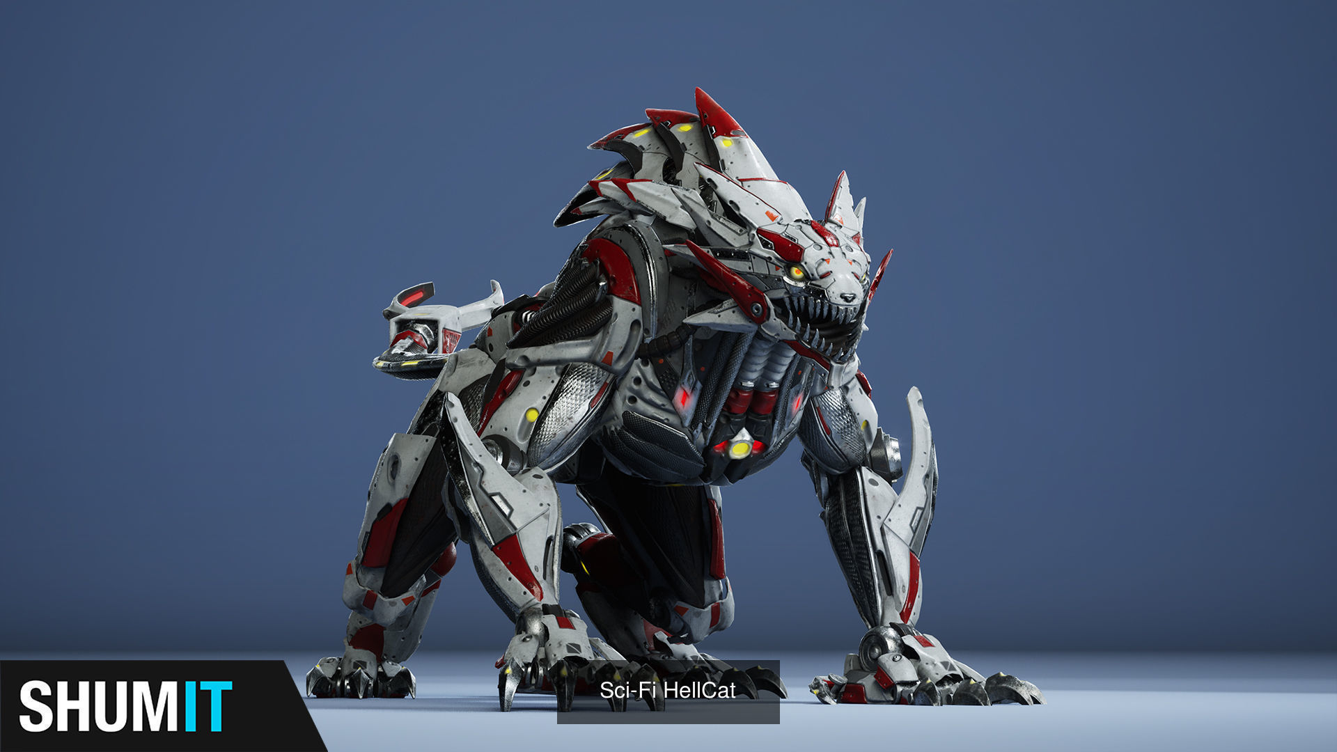 Sci-Fi Boss Pack 3D Model Collection_10