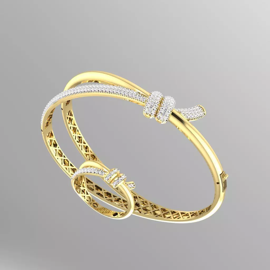 2 versiyon tiffany bileklik 3D print model_0