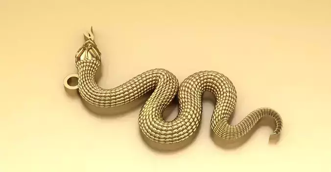 snake pendant