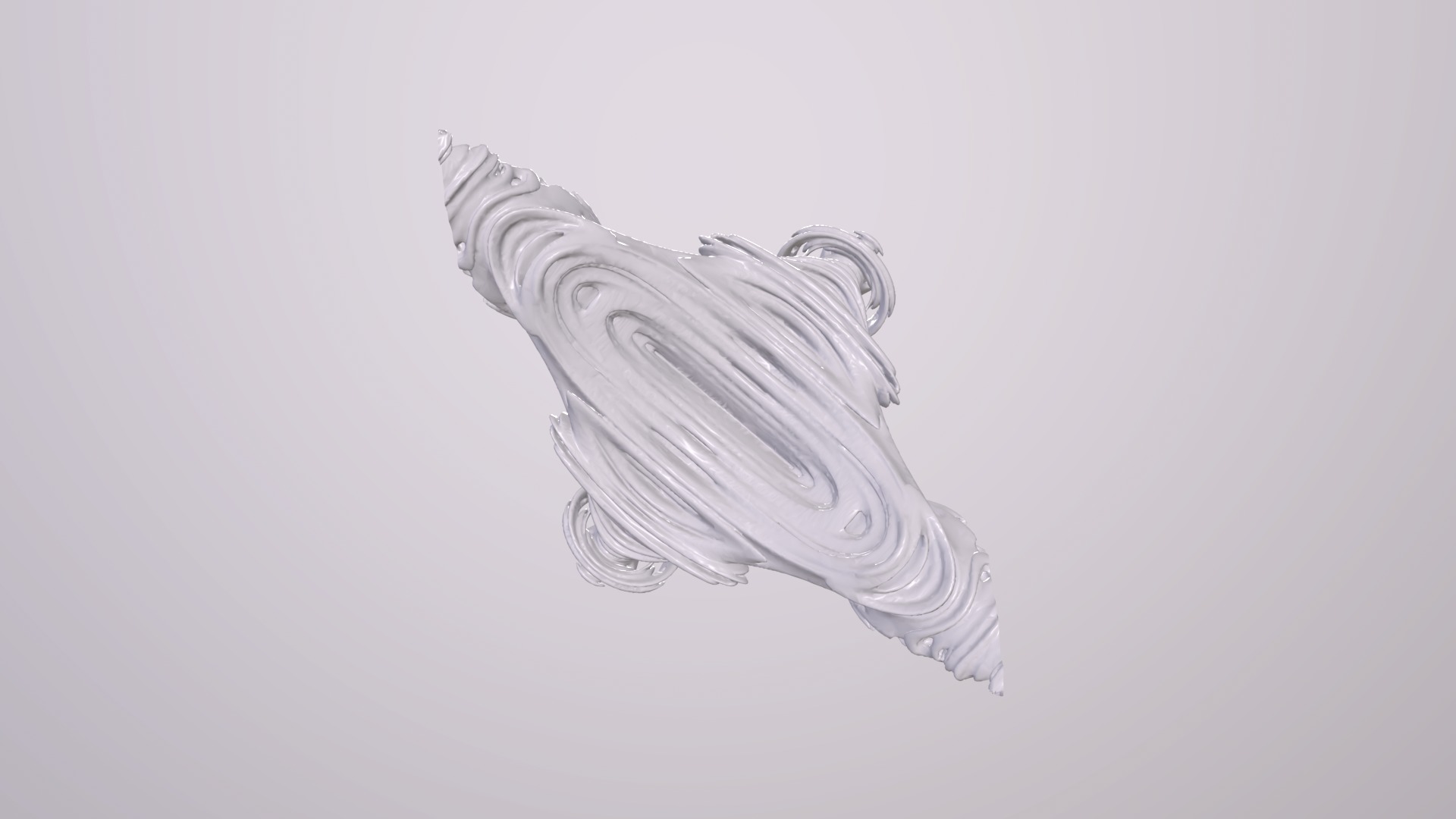 Bionic structures Organic Forms Figures Fractals Free 3D model_3