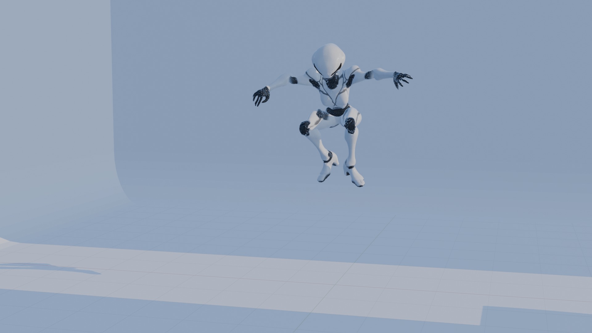 Cyber Sentinel - Game Optimized Character Low-poly 3D model_90