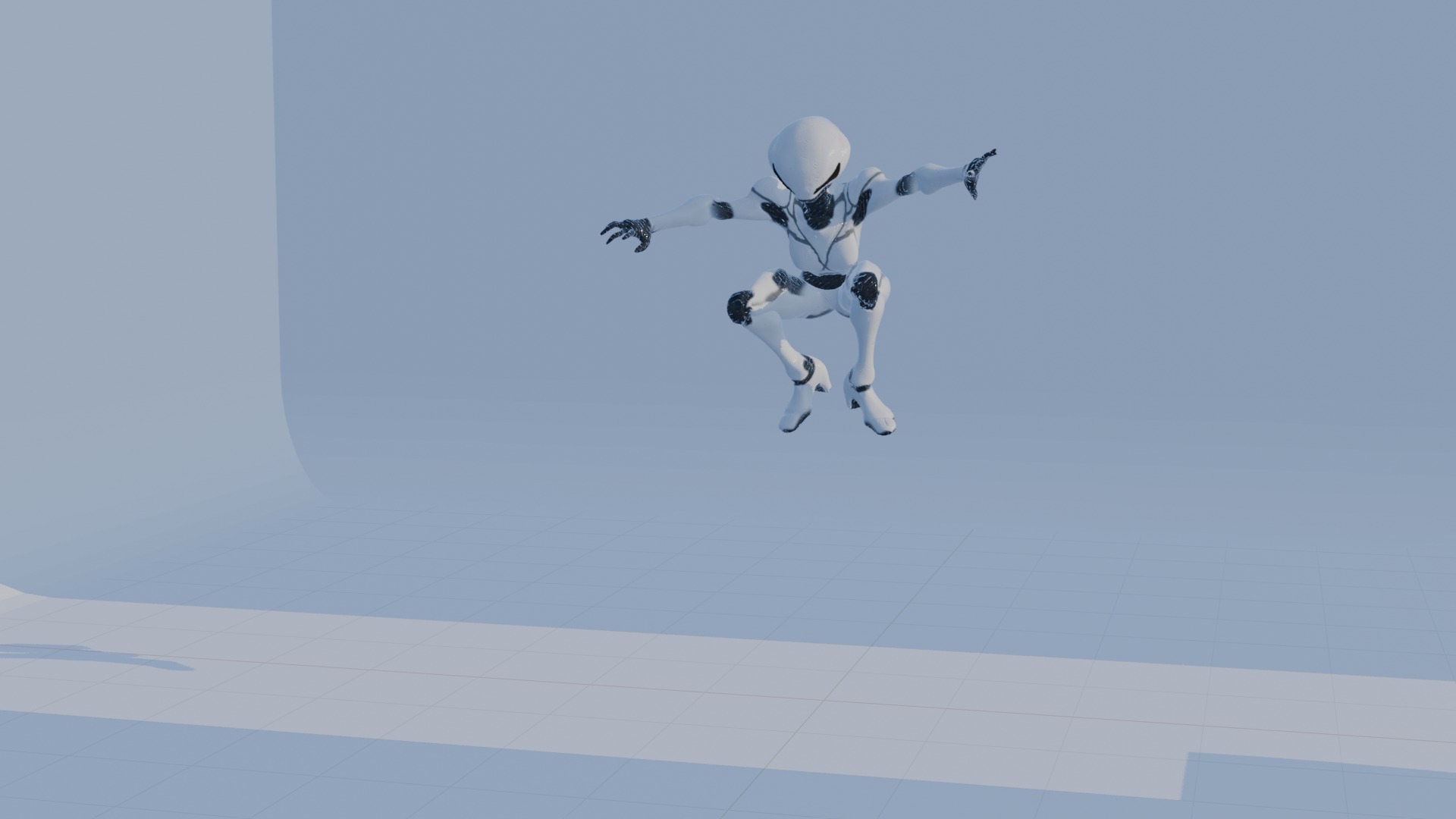 Cyber Sentinel - Game Optimized Character Low-poly 3D model_53