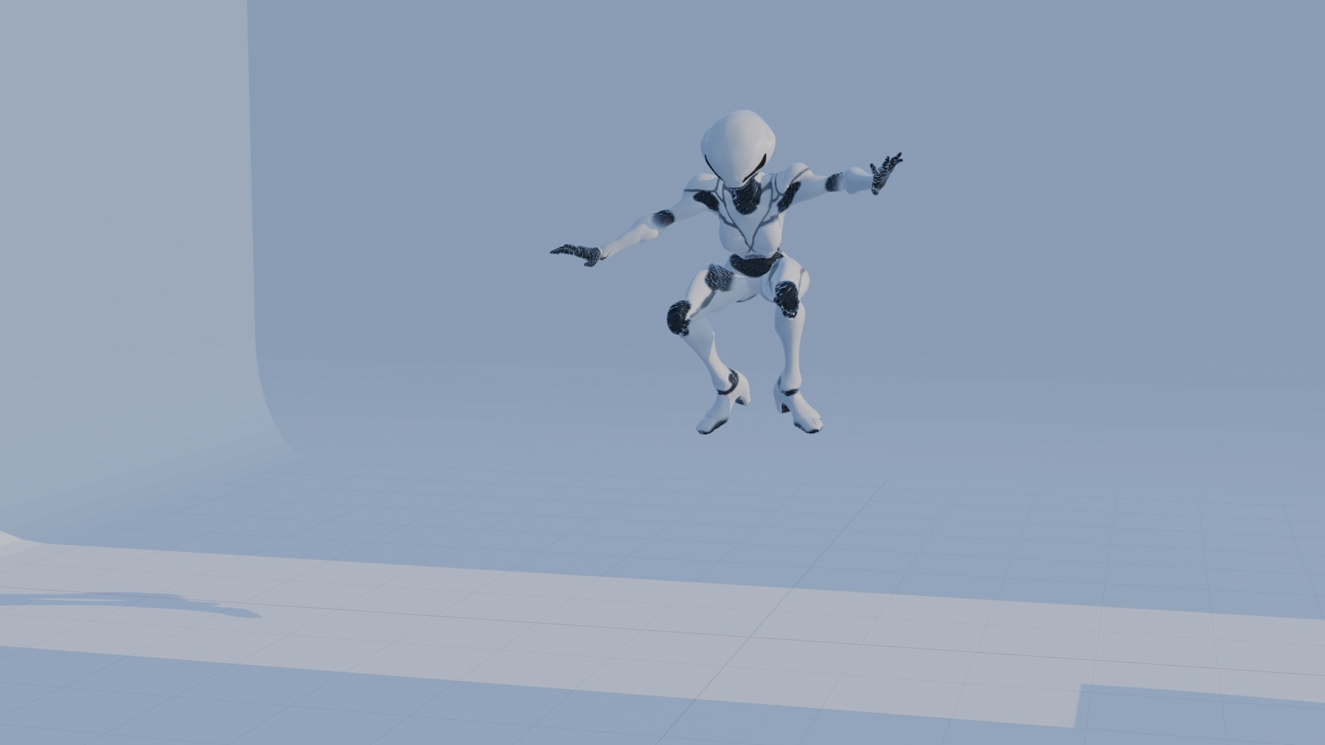 Cyber Sentinel - Game Optimized Character Low-poly 3D model_72