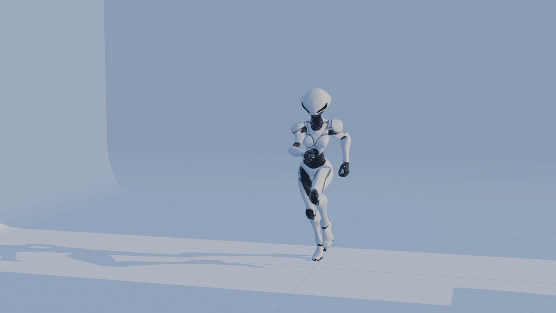 Cyber Sentinel - Game Optimized Character Low-poly 3D model_96
