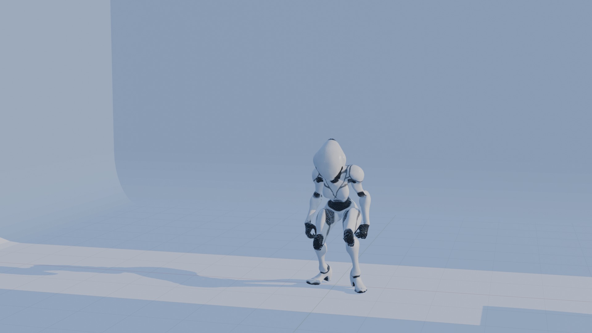 Cyber Sentinel - Game Optimized Character Low-poly 3D model_55