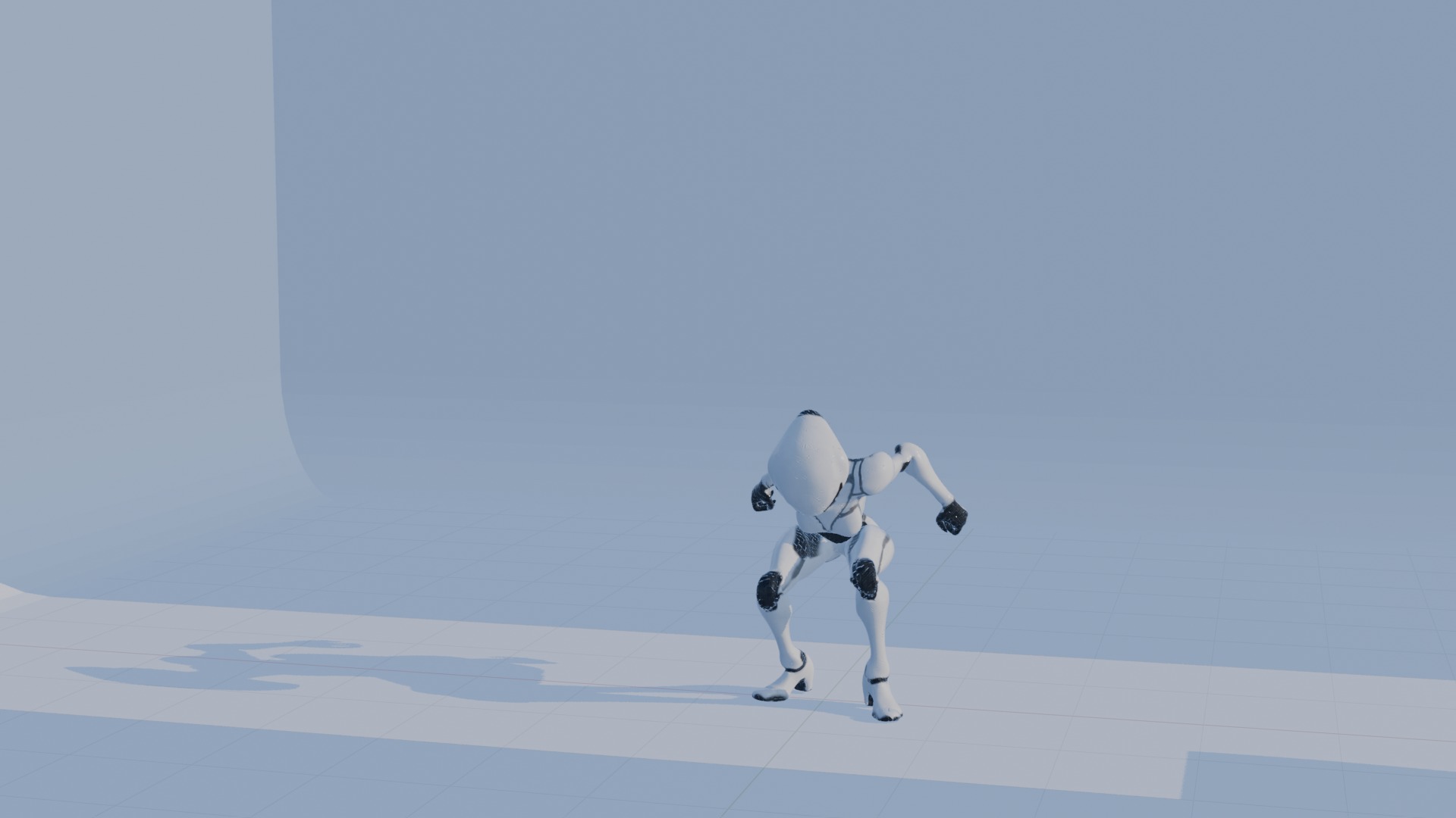 Cyber Sentinel - Game Optimized Character Low-poly 3D model_50