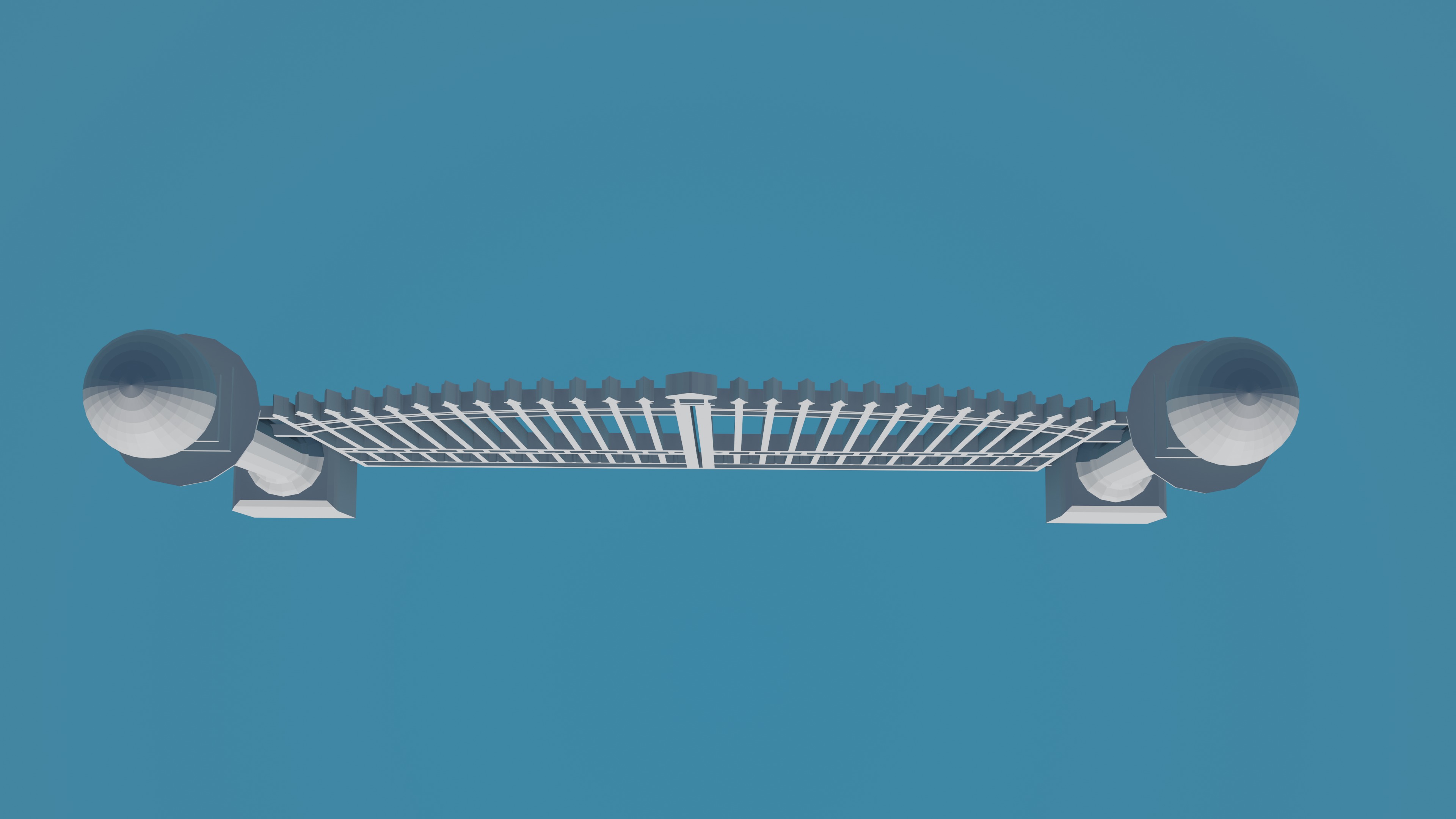 Classic Gate Door 3D print model_3