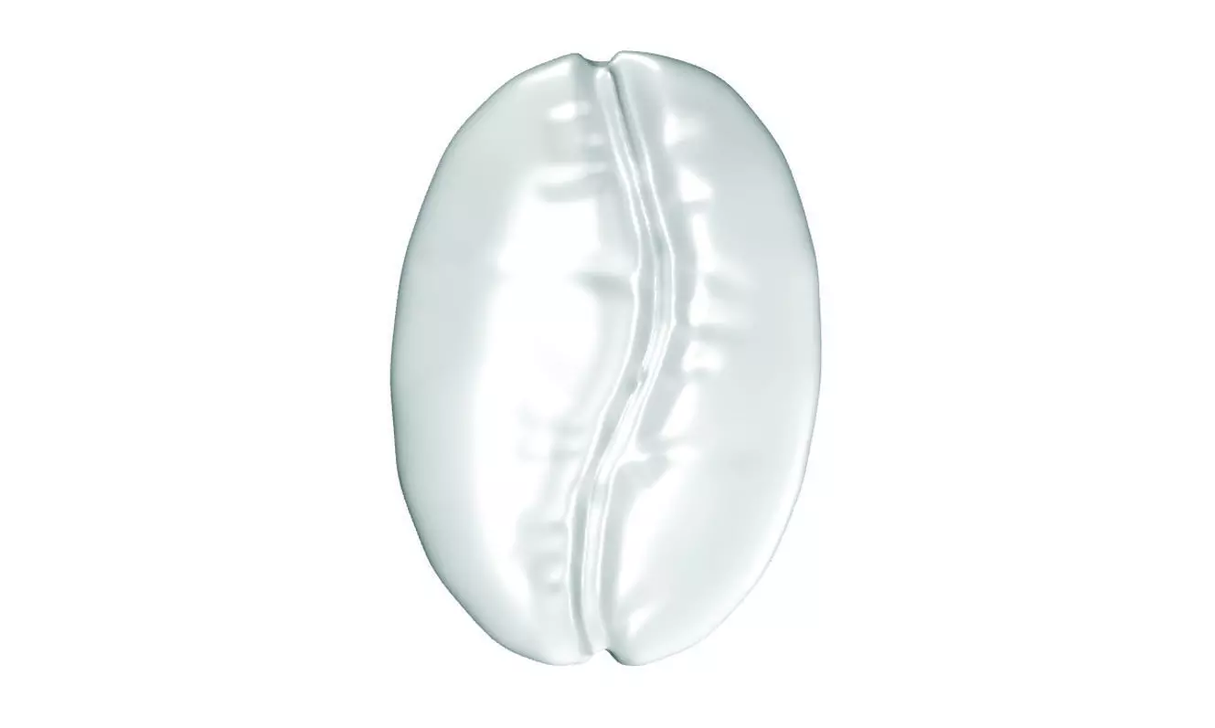 coffee bean 3D print model_0