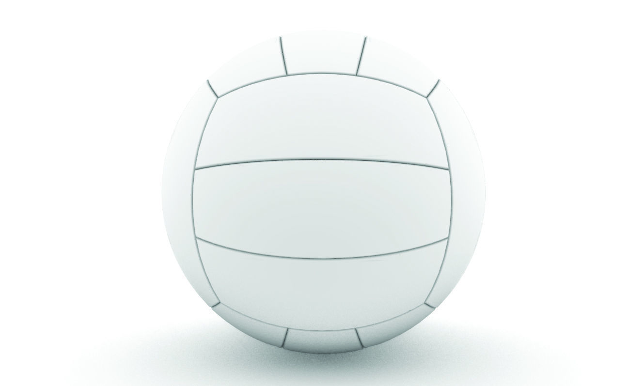 volleyball 3D print model_1