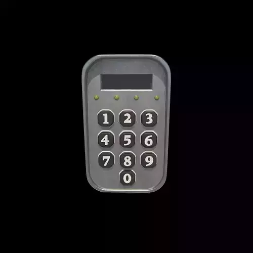 Keypad 3D model