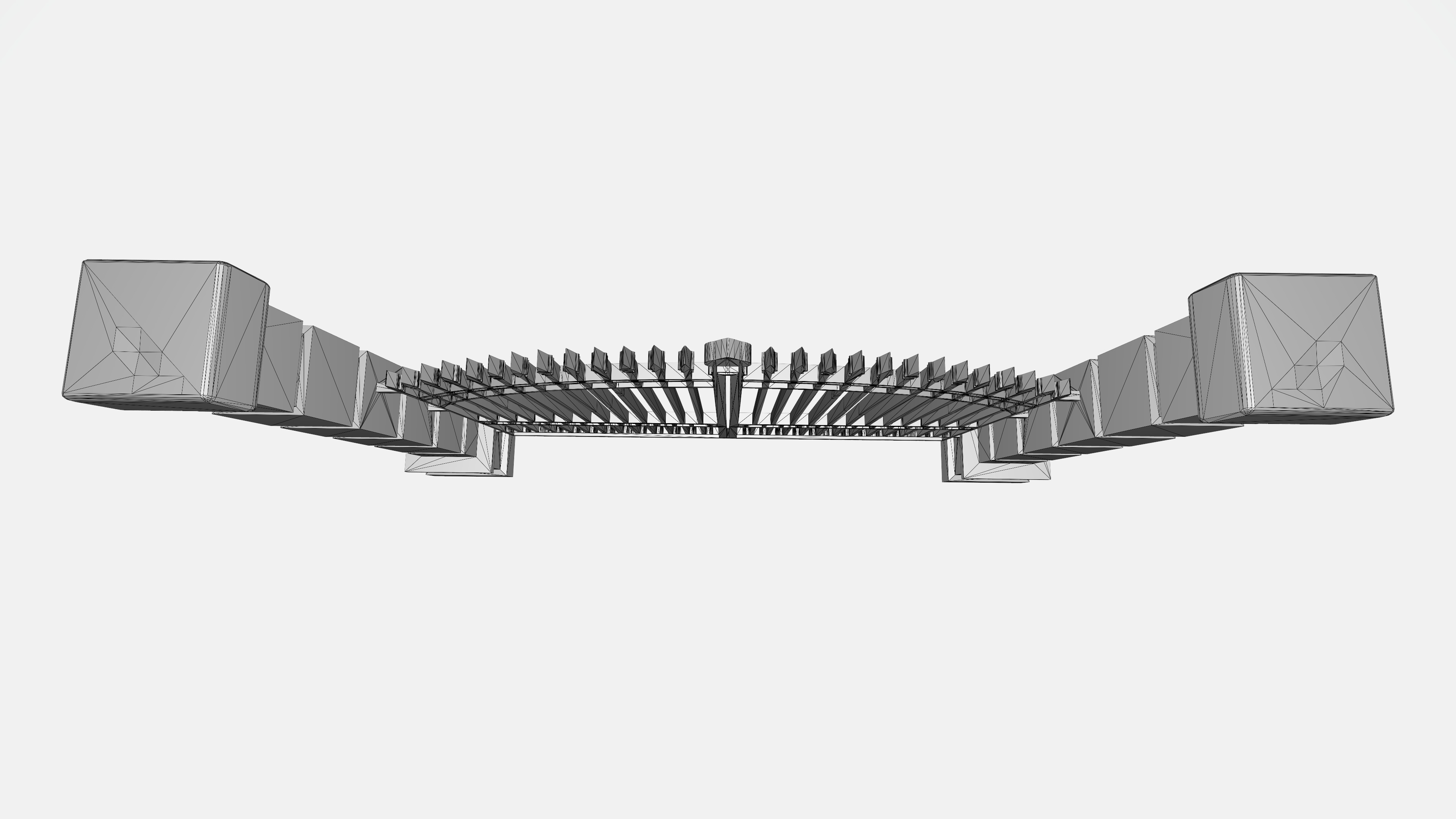 Classic Gate Door 3D print model_8