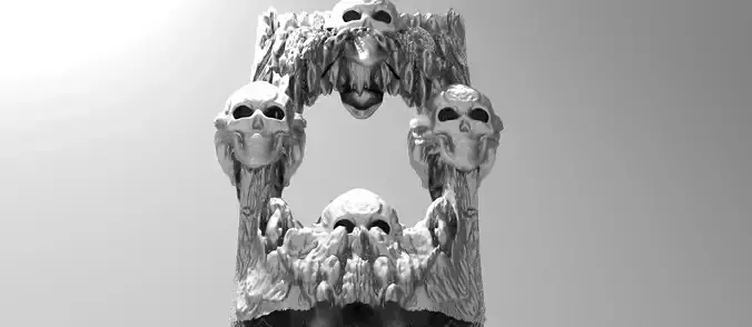 Cave Scull rock Entrance