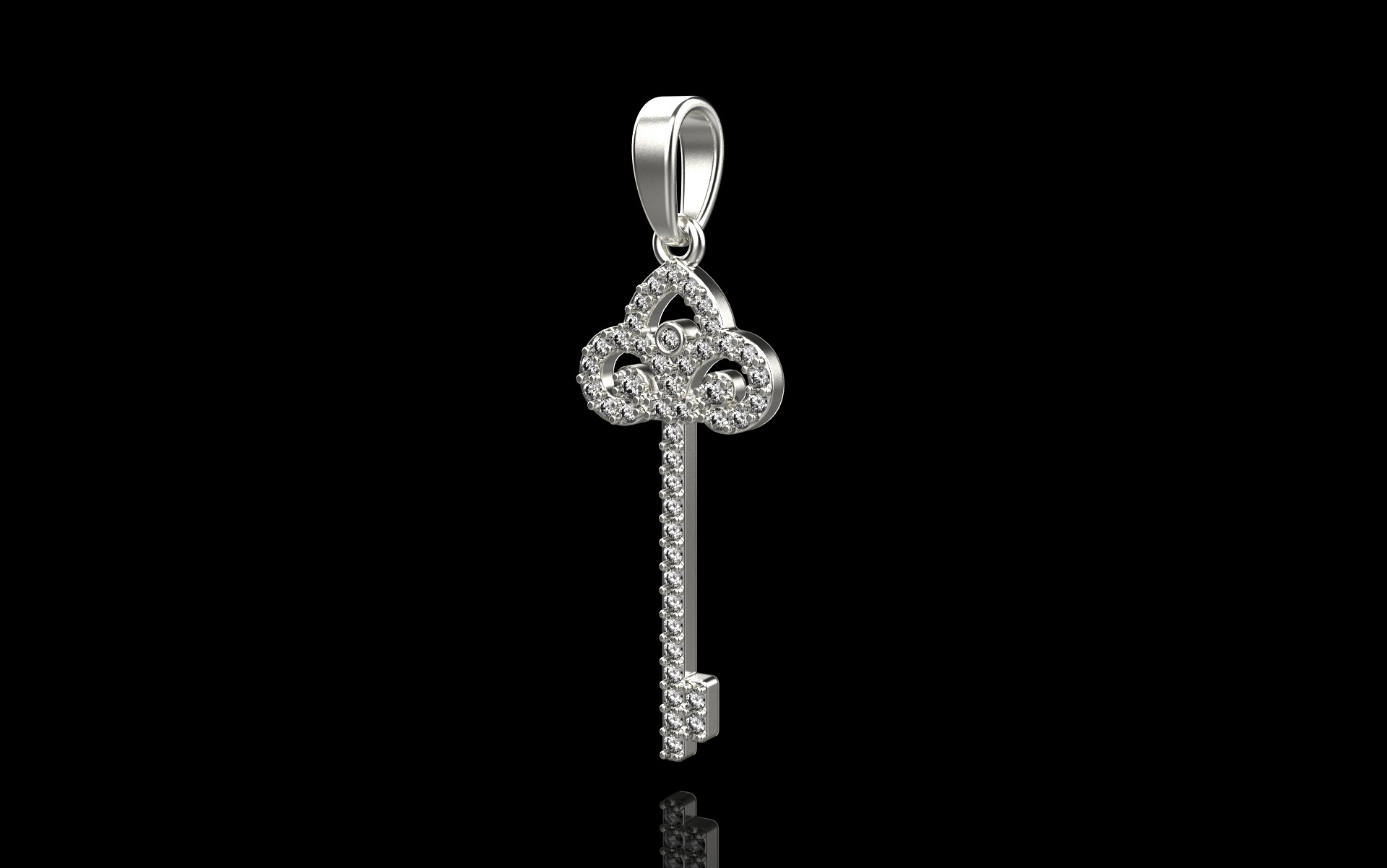 Key pendant model 951 3D print model_21