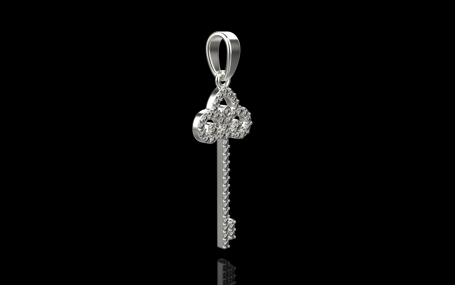 Key pendant model 951 3D print model_29