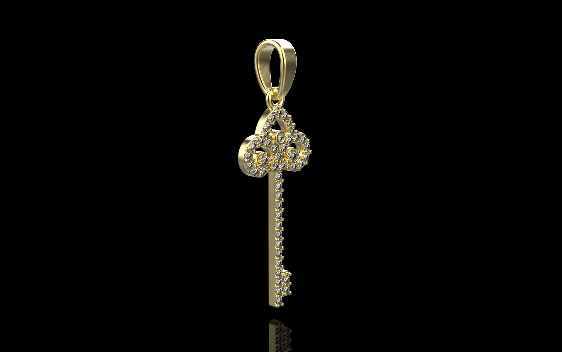 Key pendant model 951 3D print model_25