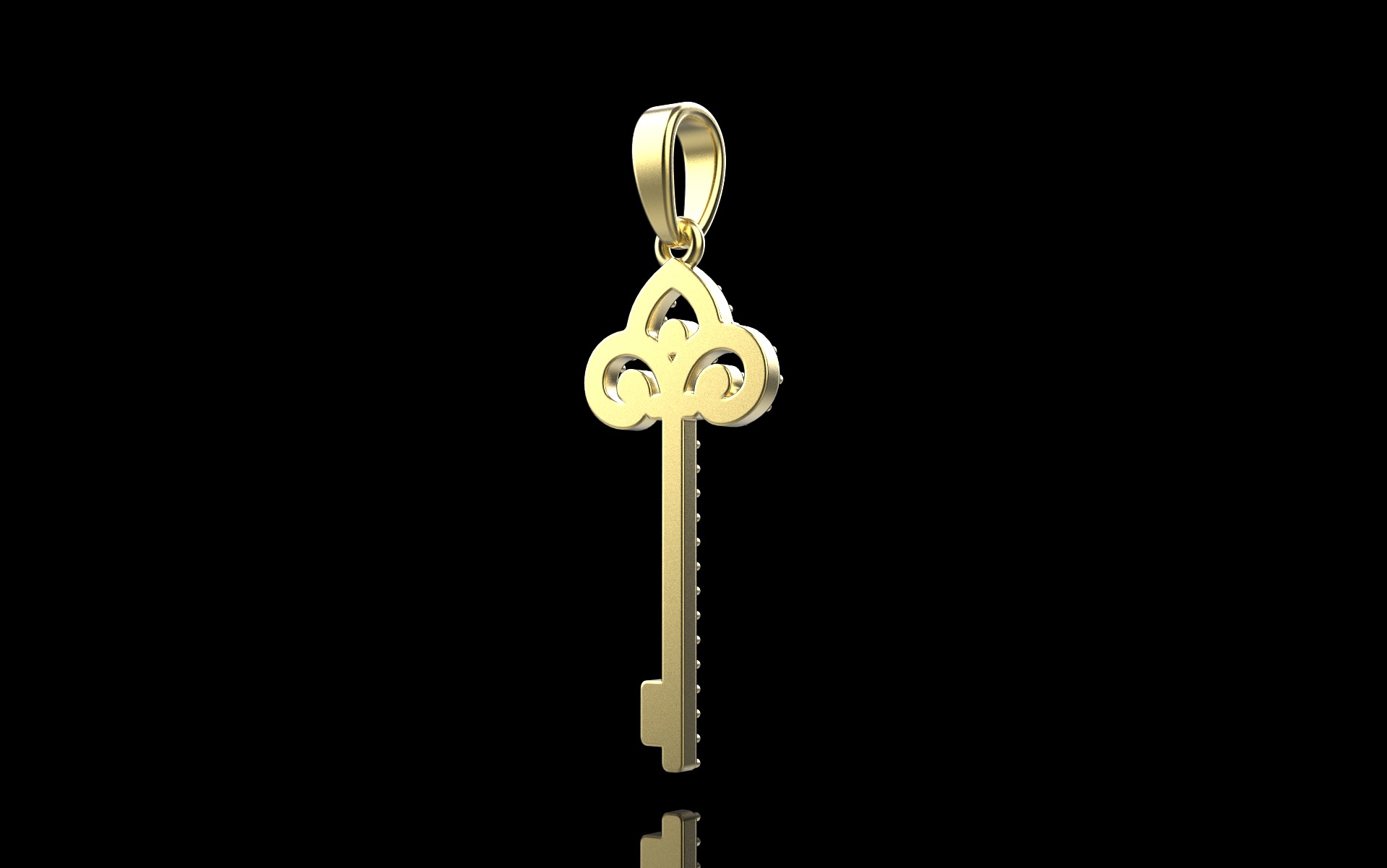 Key pendant model 951 3D print model_33