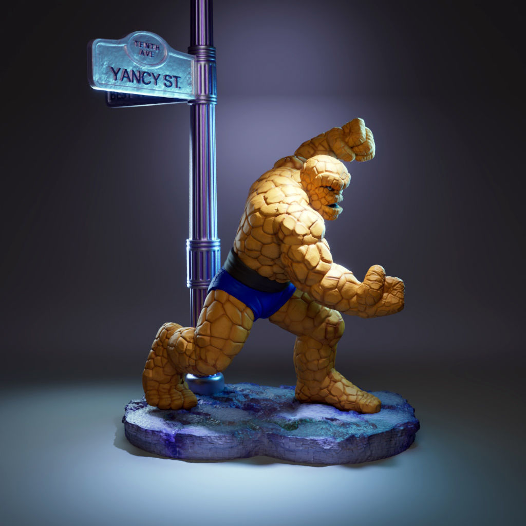 The Thing - Fantastic Four 3D print model_1