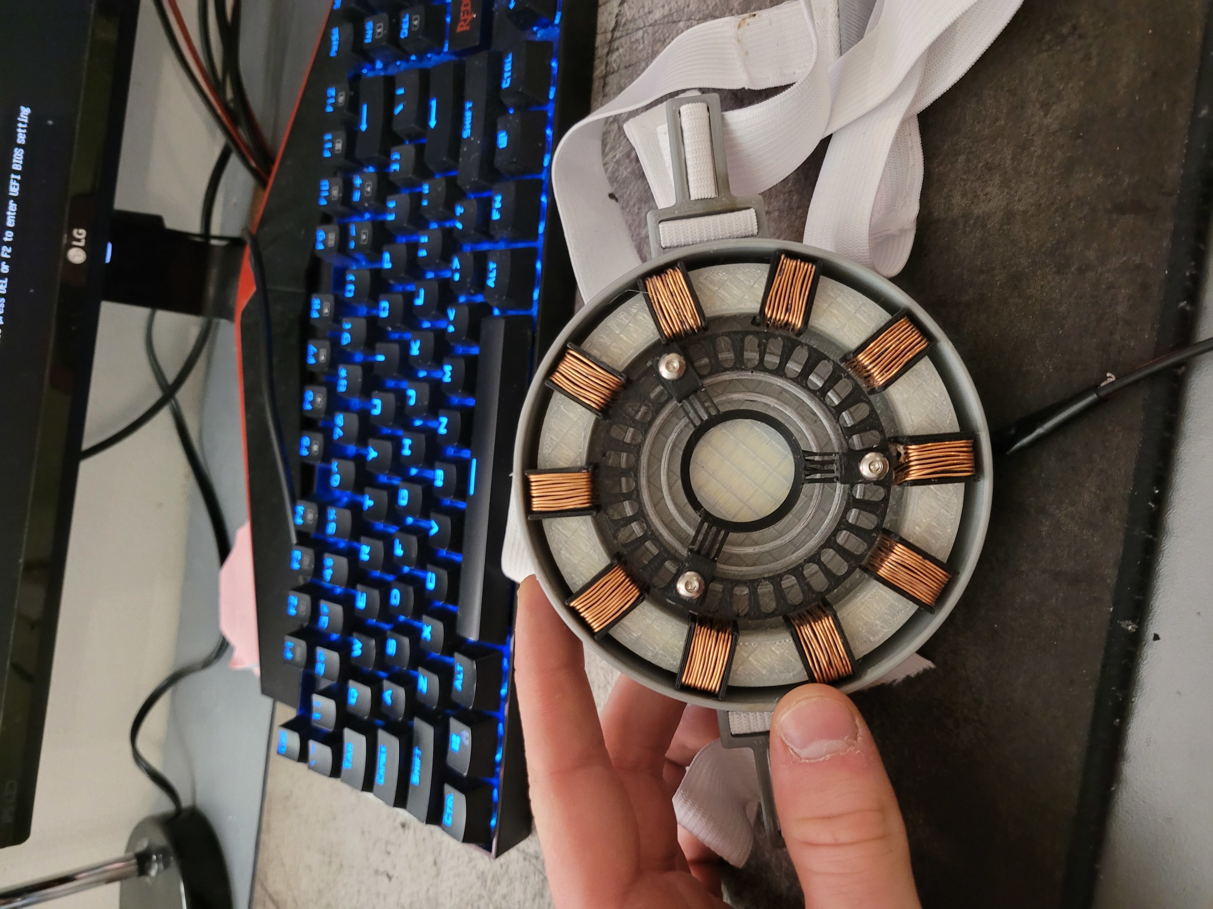 ARC Reactor MK1 Wearable 3D print model_2