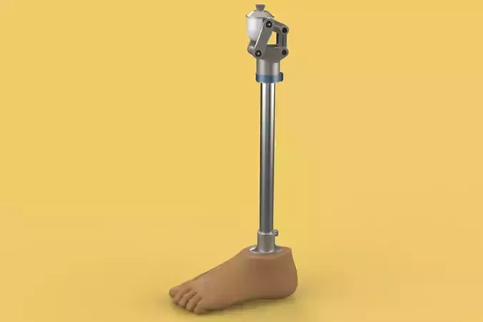  MEDICAL ARTIFICIAL PROSTHETIC LEG MECHANICAL FOUR BAR JOINT