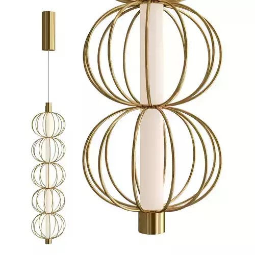 gold pendant lamp