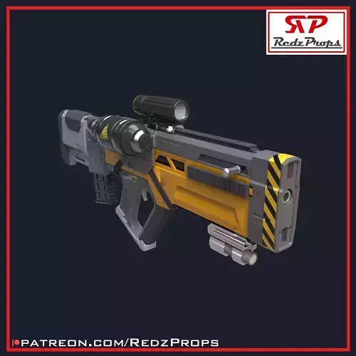 AR-23C Liberator Concussive Cosplay Prop