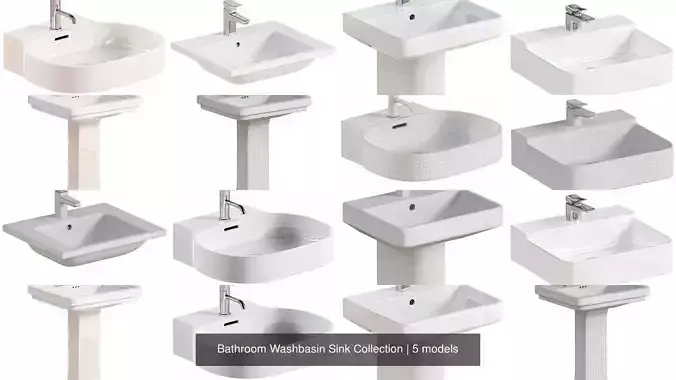 Bathroom Washbasin Sink Collection