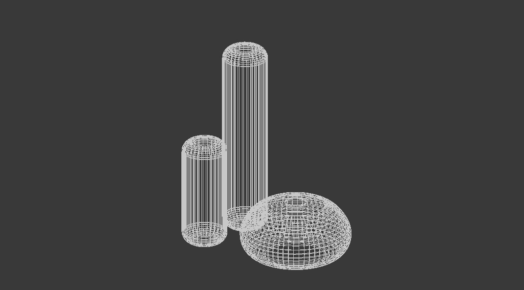 round theme vase a6 3D model_3