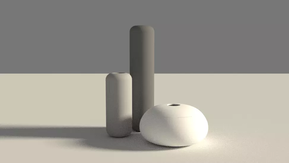 round theme vase a6 3D model_0