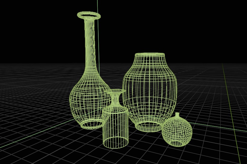 modern Vase a7 3D model_6