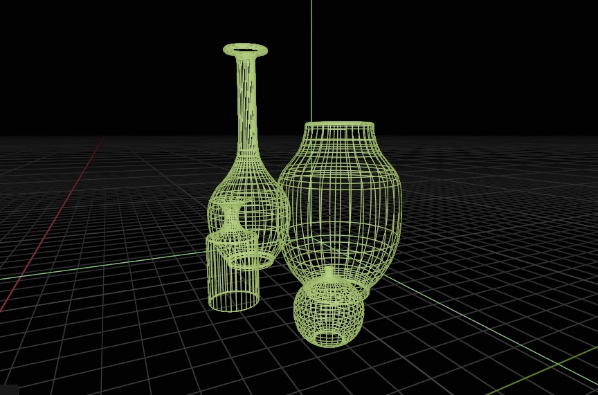 modern Vase a7 3D model_5