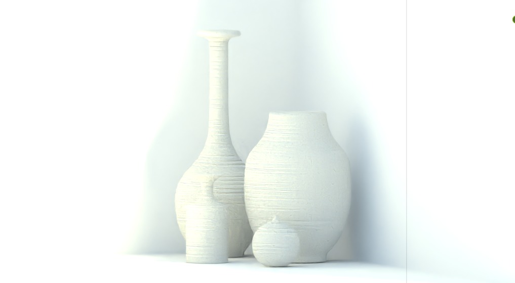 modern Vase a7 3D model_2