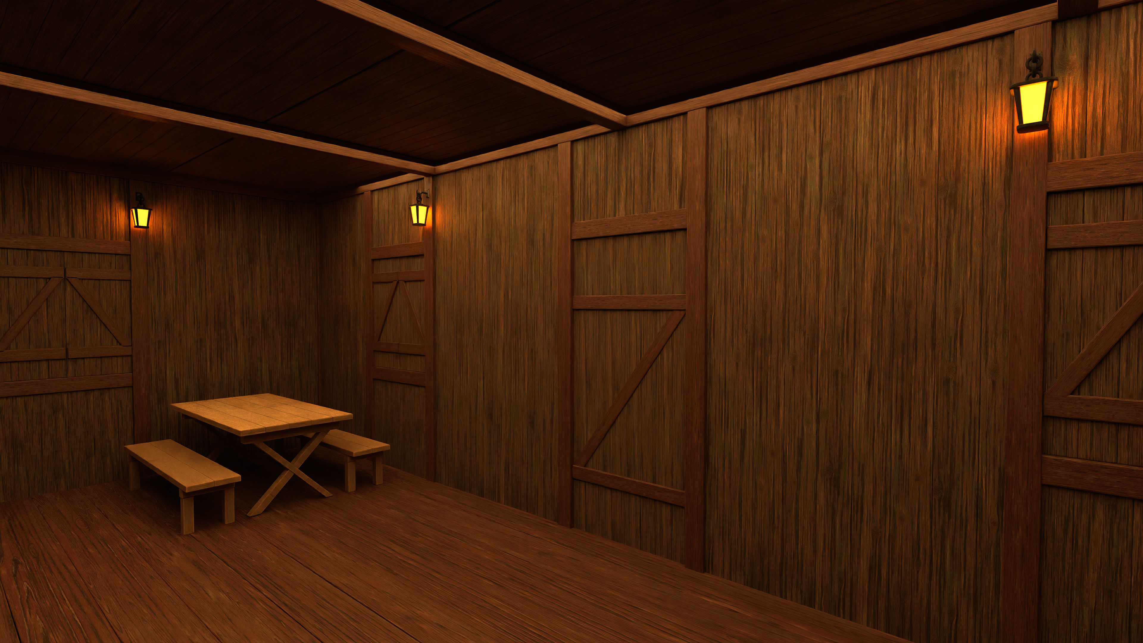 Medieval Fantasy House 02 3D model_2