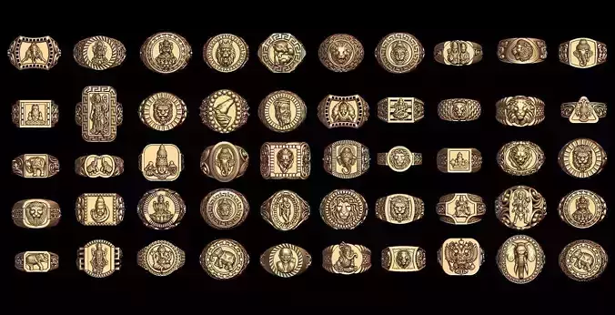 HINDU GOD RING COLLECTION 