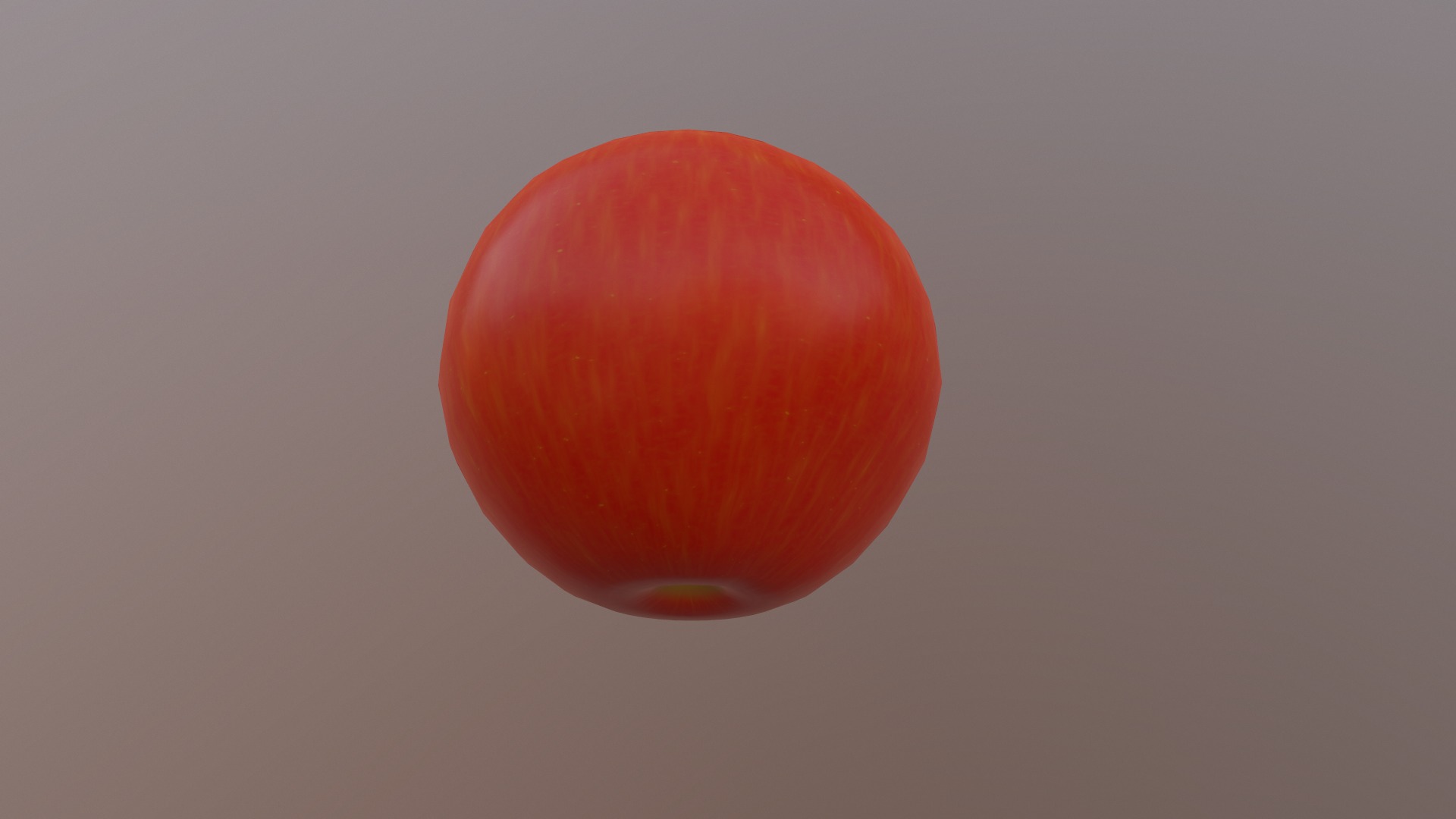 Apple Low Poly 3d model Low-poly 3D model_7